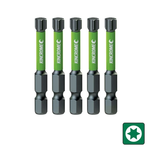 Kincrome K21419 - Torx Impact Driver Bit - T27 x 50mm - 5 Pack