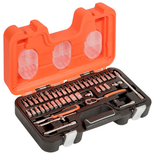 Bahco S460 - 1/4" Square Drive Metric Hex Socket & Driver Set