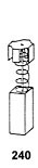 Asein 0851 - Carbon Brush Set Makita CB-64 Australia