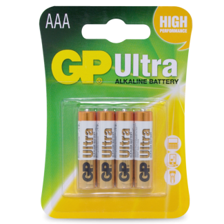 GP GP24AUC4 - AAA Alkaline Battery - 4 Pack Australia