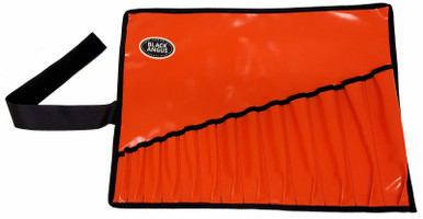 Black Angus BATR - Spanner Roll 13 Pocket Vinyl Orange Australia