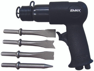 Emax AT-2010/R - Air Hammer 150mm C/W 4 Piece Chisel Set Australia
