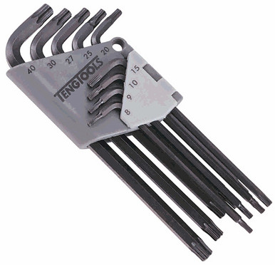 Teng 1479TX - Torx Key Set 9 Piece Long Arm - Toolmart