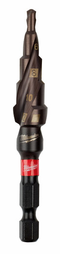Milwaukee 48899262 - Shockwave Step Drill - 4-12mm 5 Hole - Toolmart
