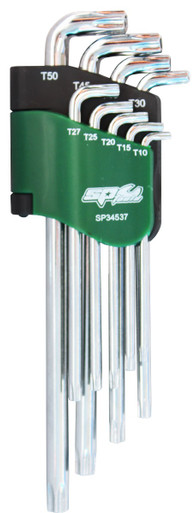 Sp 9 Key SP Tools SP34537 - Torx Key Set 9 Piece Stubby T-10 - T-50 - Toolmart
