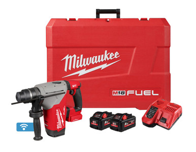 Milwaukee M18FHP-802C 18V Brushless One-Key 28mm SDS+ Rotary - Main Image