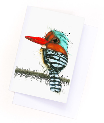 Beautiful card printed on quality artist grade paper. Comes with envelope