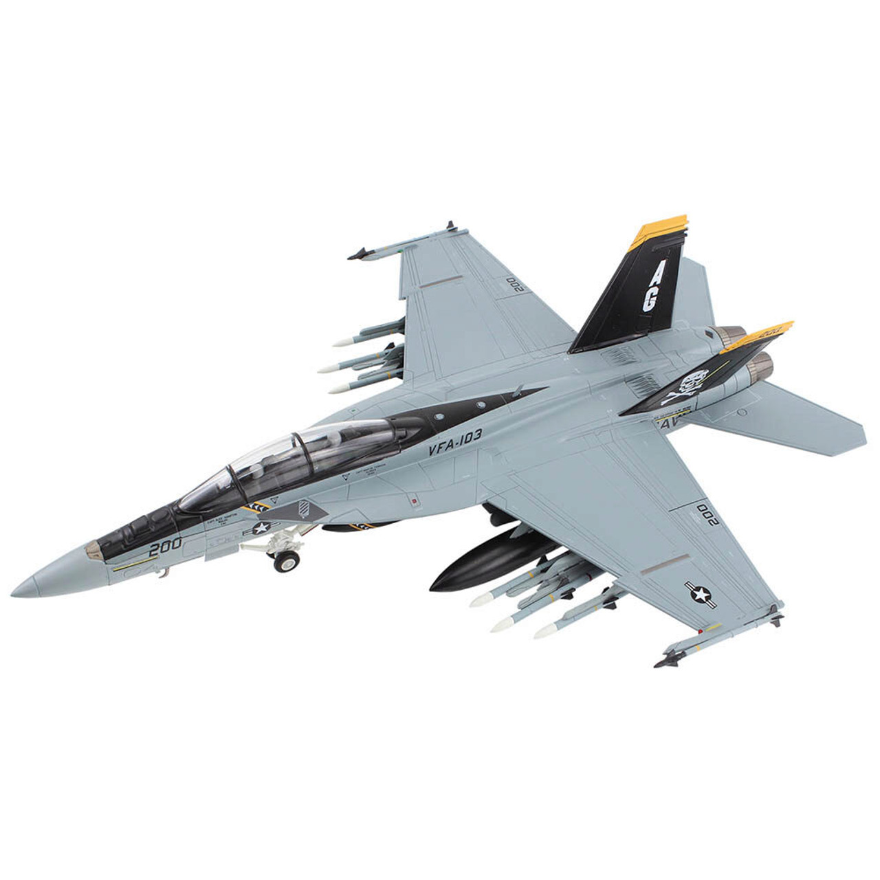 F/A-18F Super Hornet 1/72 Die Cast Model - HA5138 VFA-103, USS George H. W.  Bush , April 2023