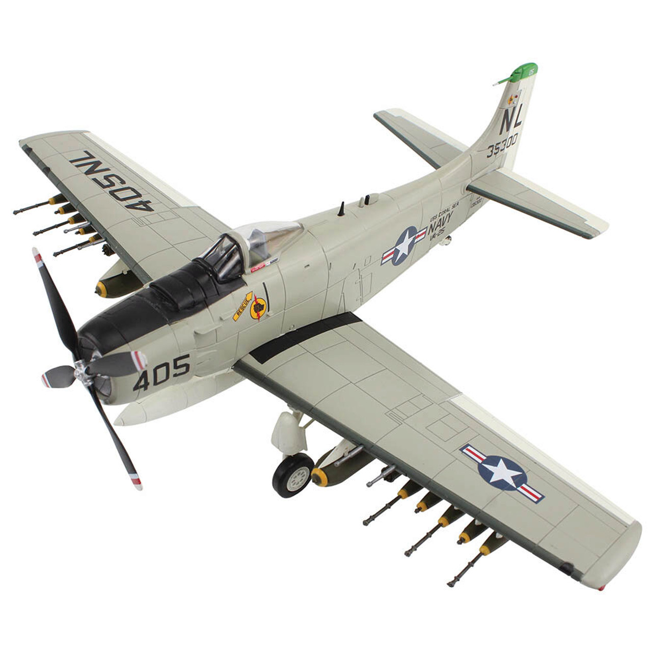 A-1H Skyraider 1/72 Die Cast Model - HA2920 