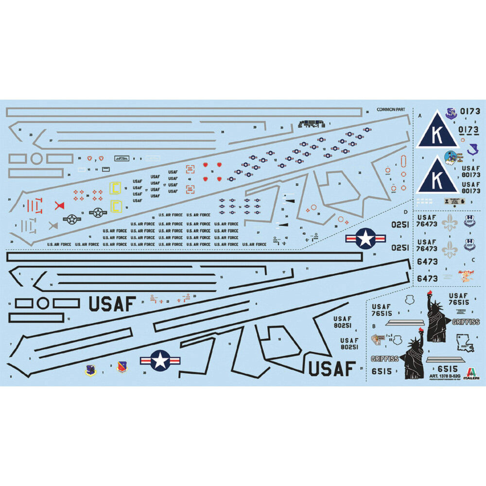 B-52G Stratofortress - Gulf War 1/72 Kit | Historic Aviation