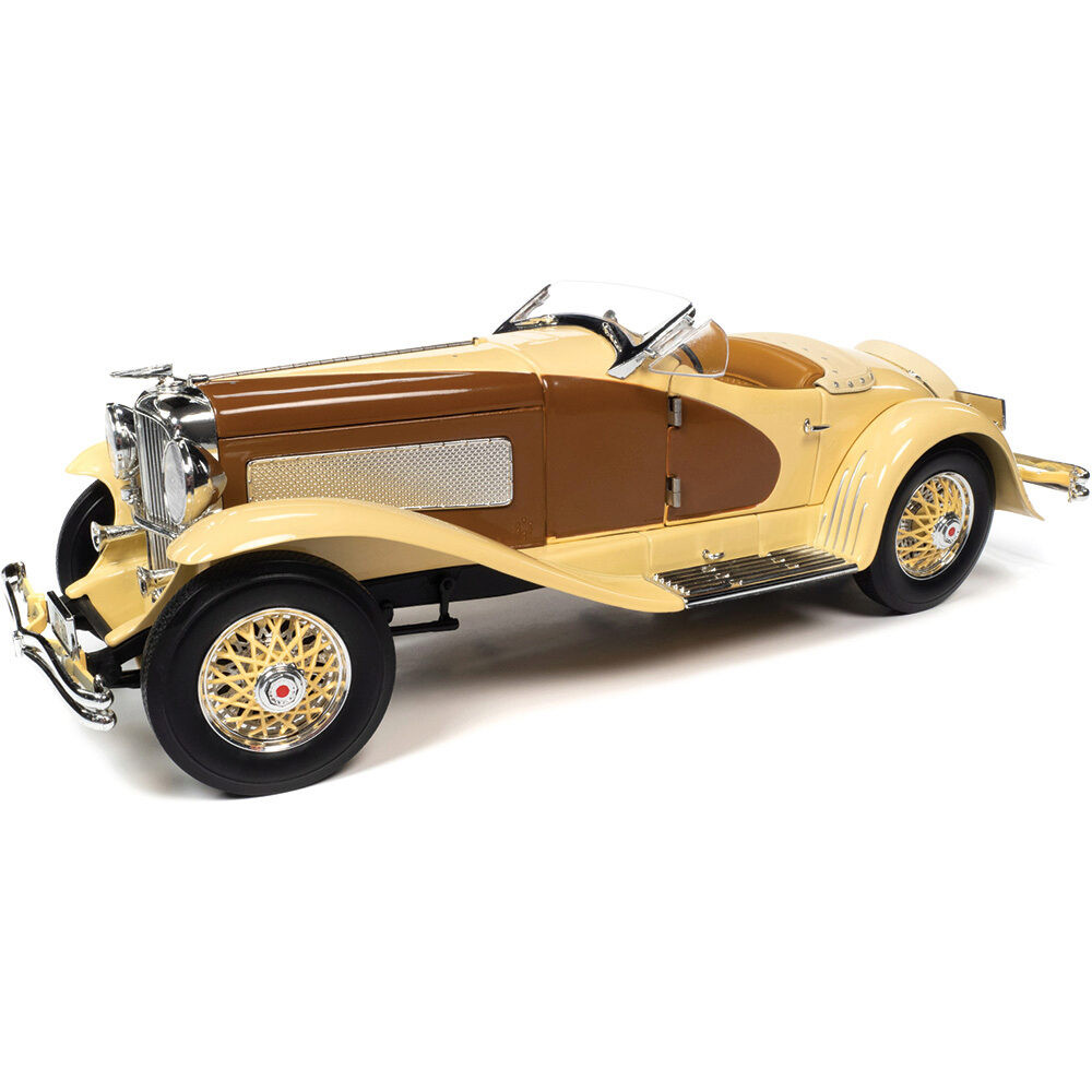 ERTL 1/18 Duesenberg SSJ 1935 Grise – Collectionneur Avec Boîtier