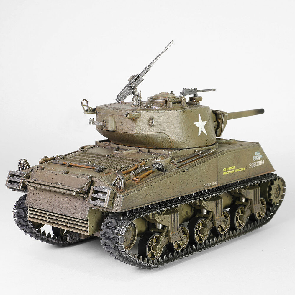 M4A3 シャーマン　ミリタリー　ジオラマ U.S.M4A3 Sherman Tank 1/32 ダイキャストジオラマ 【公式通販】