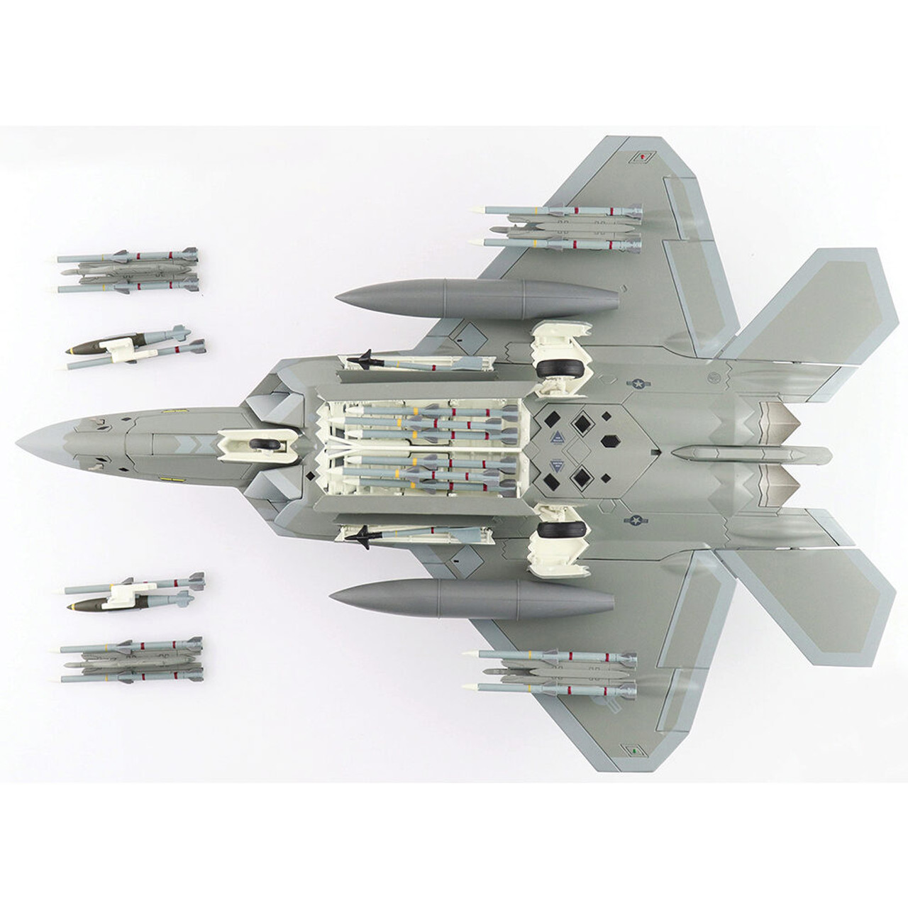 F-22 Raptor 1/72 Die Cast Model - HA2827 412 TW, Edwards AFB