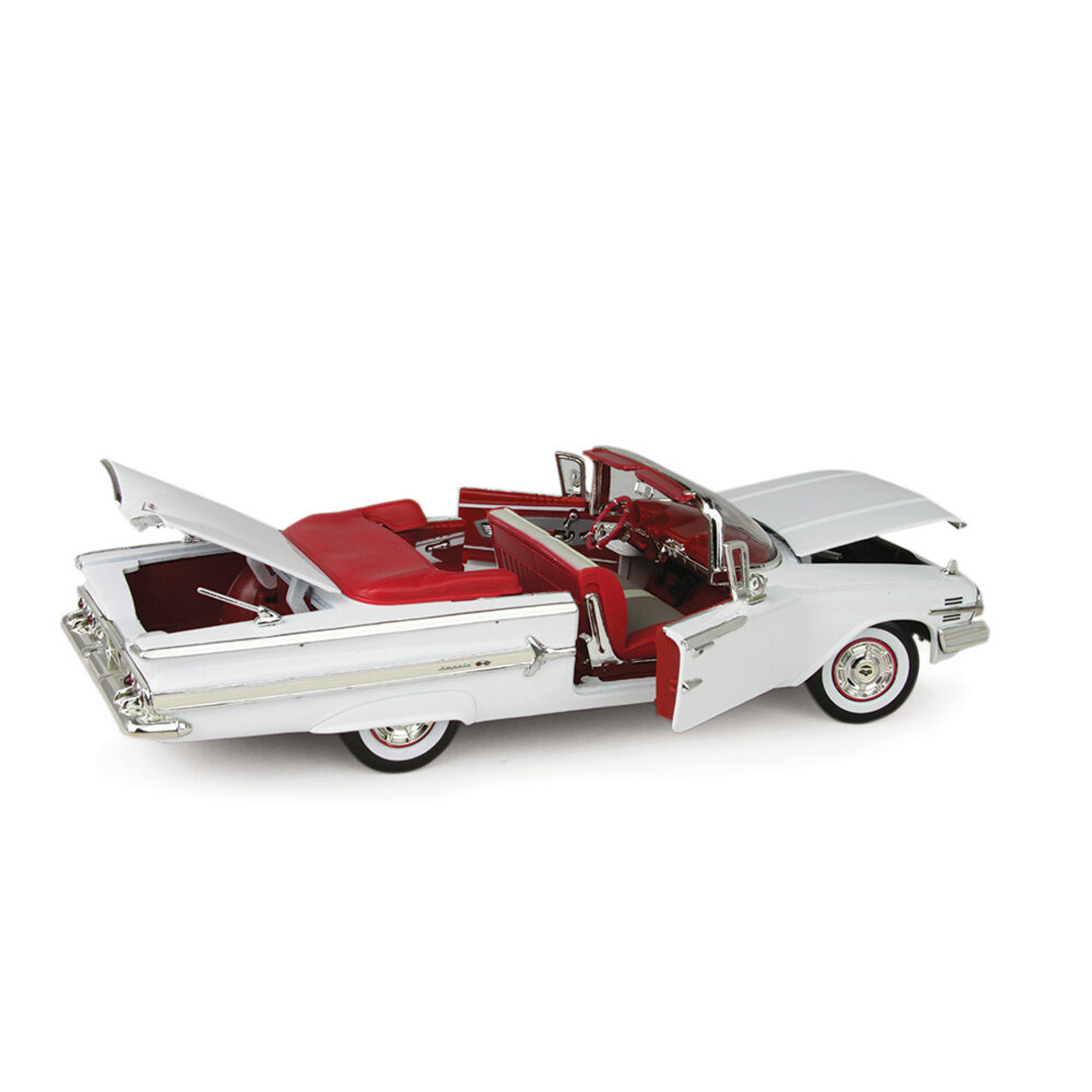1960 Chevy Impala Convertible - White | Historic Aviation