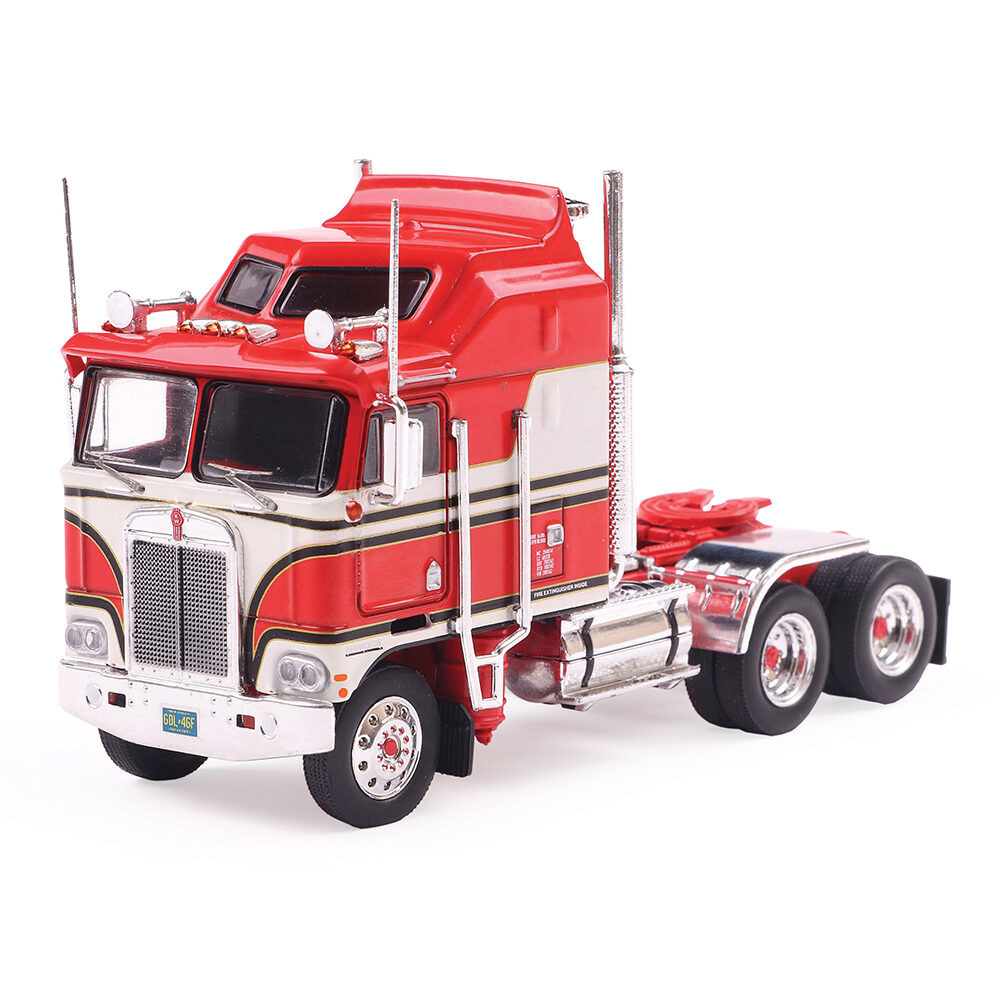 1976 ケンワース K100 エアロダイン　(レッド/ホワイト) 1976 Kenworth K100 Aerodyne 1/64 Die Cast Model IXO Models