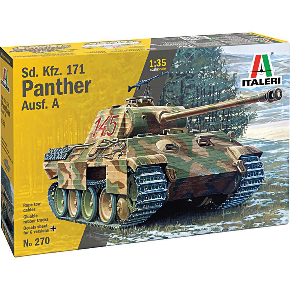 Sd.Kfz.171 Panther Ausf. A 1/35 Kit Italeri (0270) | Historic
