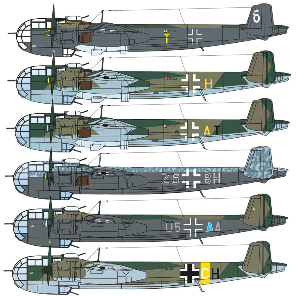 Dornier Do 217 K-1/K-2 with Fritz-X Guided Bombs 1/72 Kit