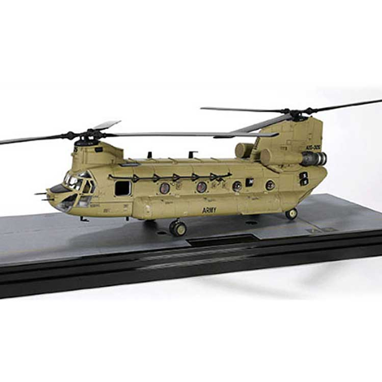 航空機・ヘリコプター No453 WALTER SONS 1/72 US CH-47 CHINOOK 1/72 Boeing Chinook CH-47F Helicopter Desert Diecast Model