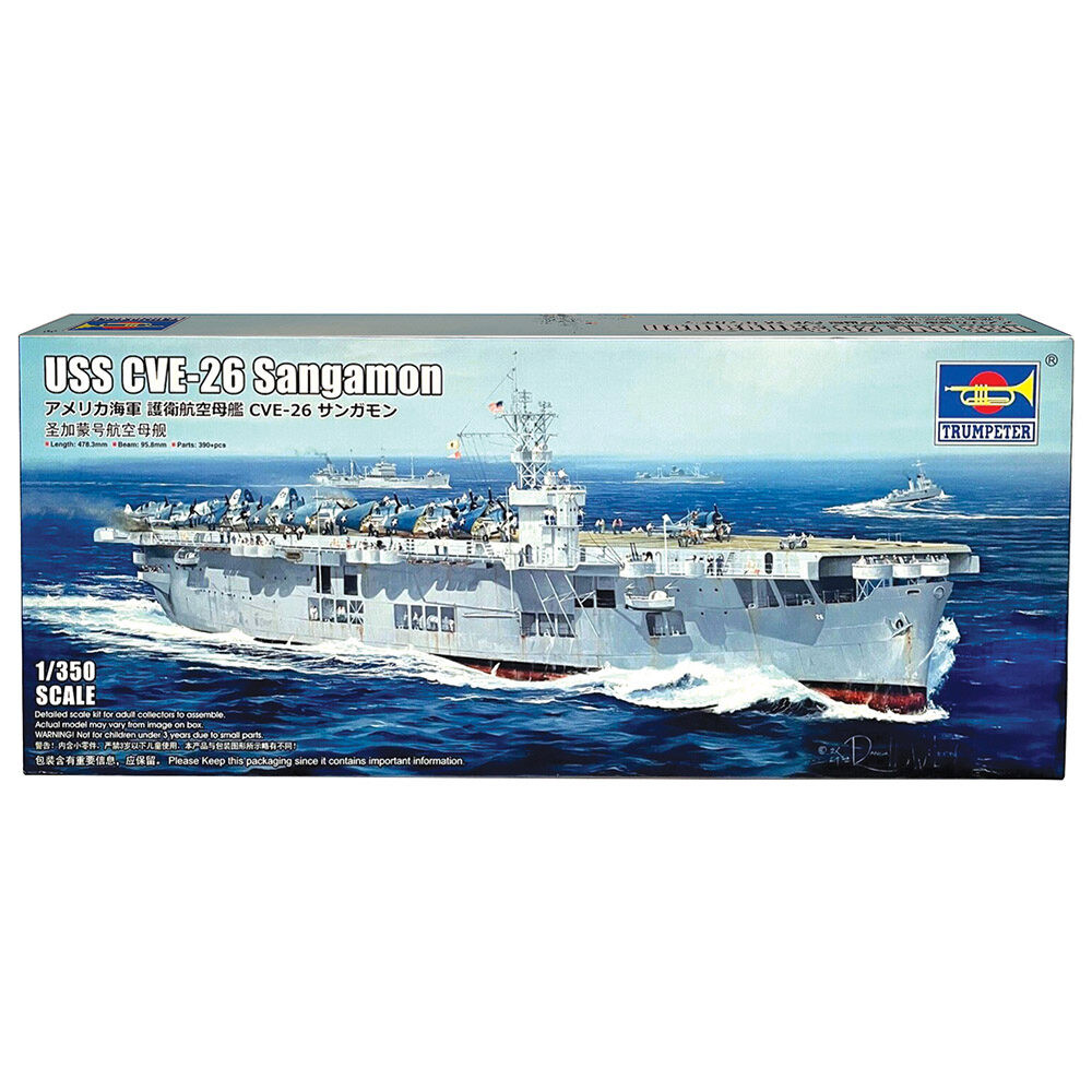 USS CVE-26 Sangamon 1/350 Kit | Historic Aviation - The #1 Source