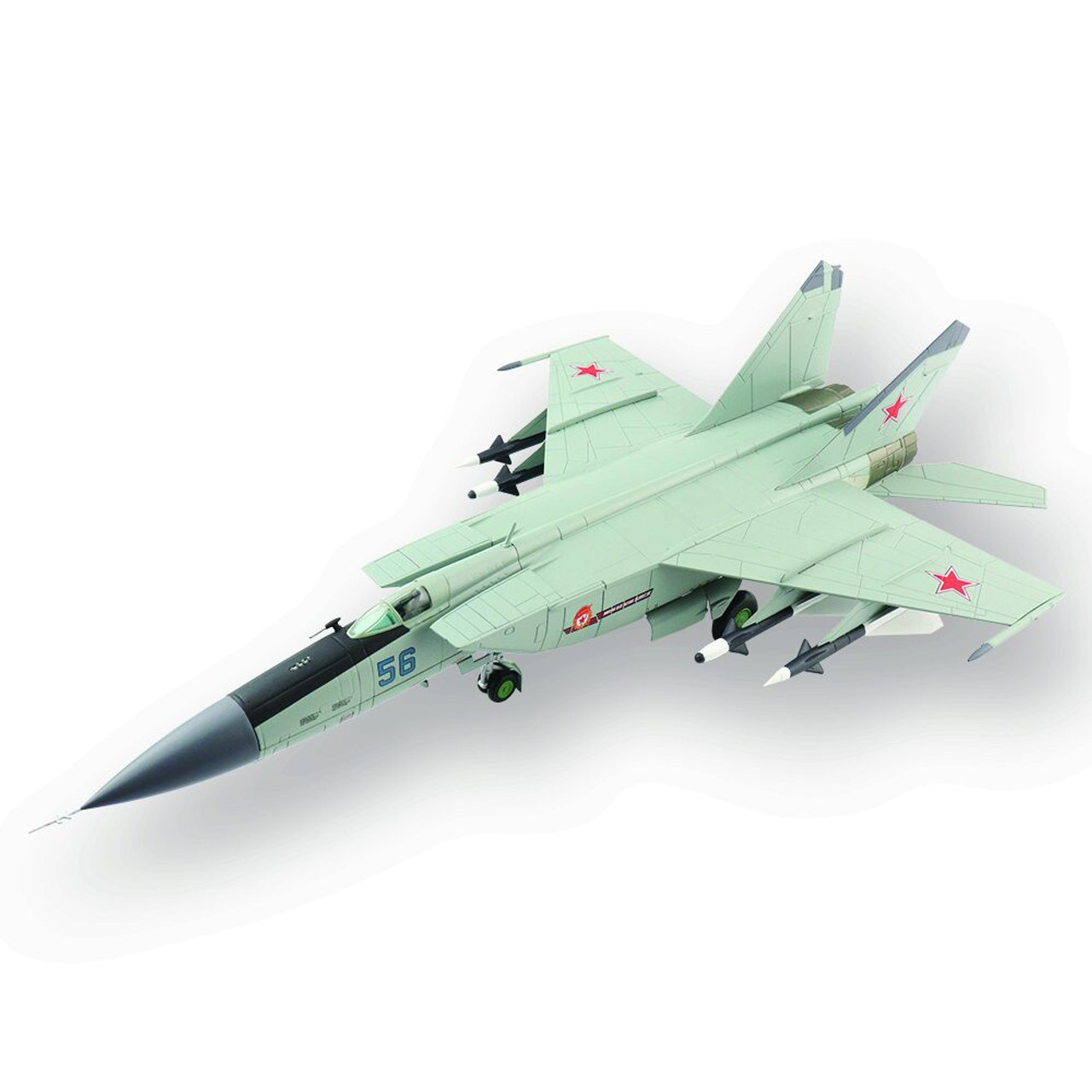 MIG-25PD Foxbat 1/72 Die Cast Model - HA5608 146th GvIAP, 8th USSR Air  Defence Army, 1980s