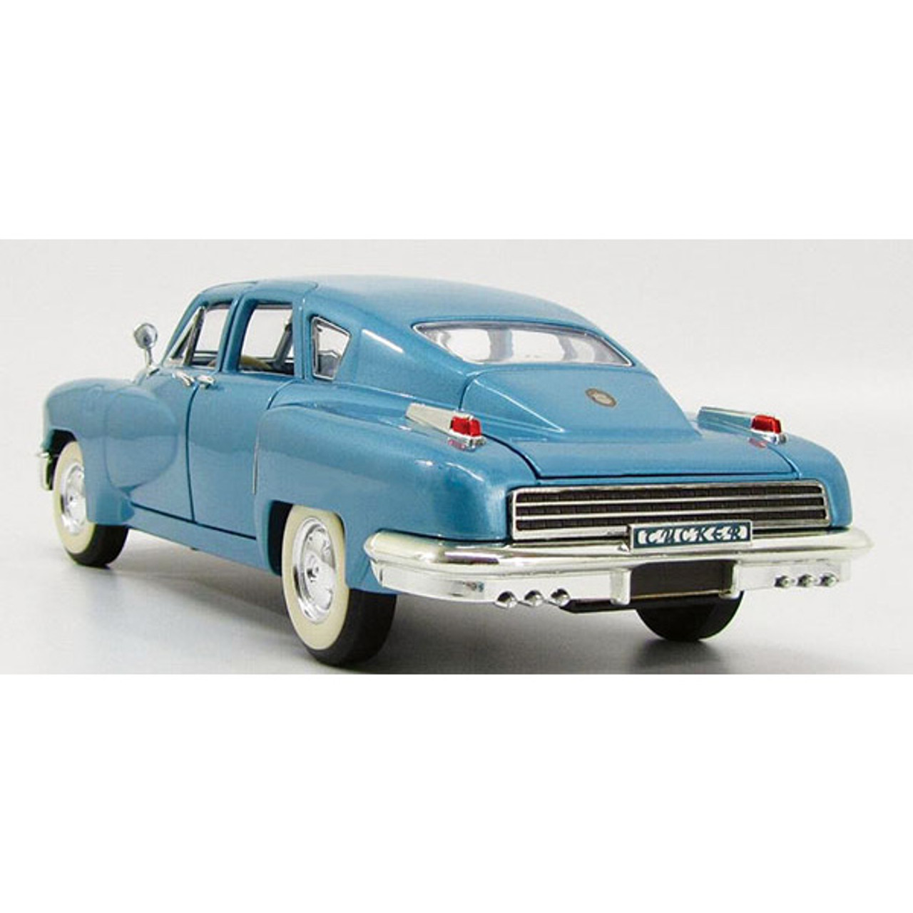 KYOSHO Tucker Torpedo 1948 1/18スケール 1948 TUCKER TORPEDO BLUE 1:18 SCALE BY ROAD SIGNATURE 92268