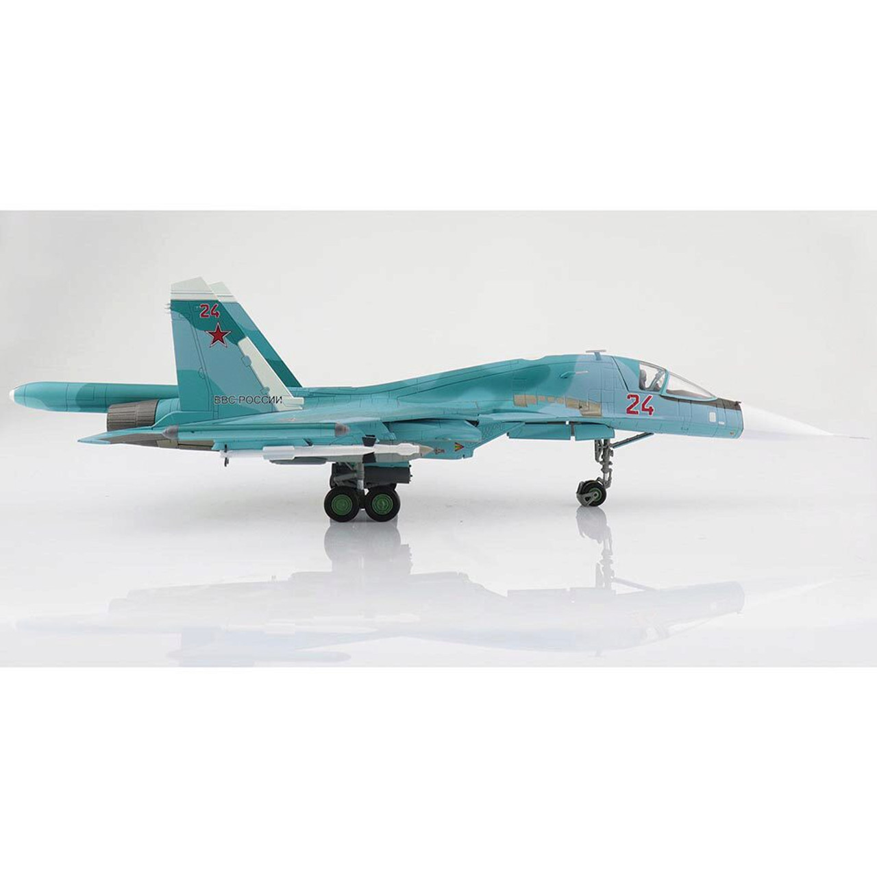 Su-34 Fullback 1/72 Die Cast Model - HA6307 Russian Air Force, Ukraine,  March 2022