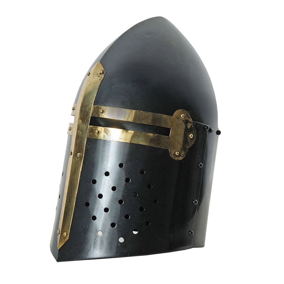 Black Crusader Helmet | Historic Aviation Collectibles