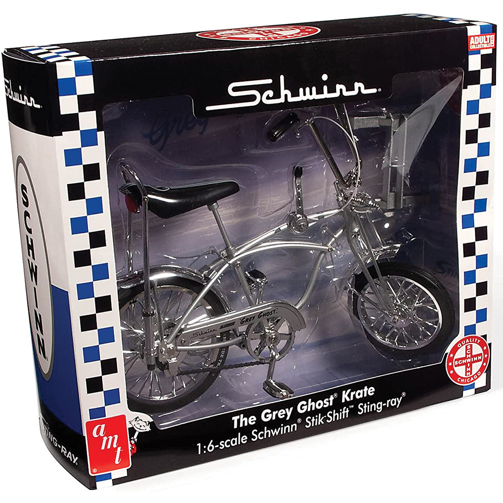 SCHWINN GREY GHOST BIKE 1/6 DIE CAST MODEL | Historic Aviation