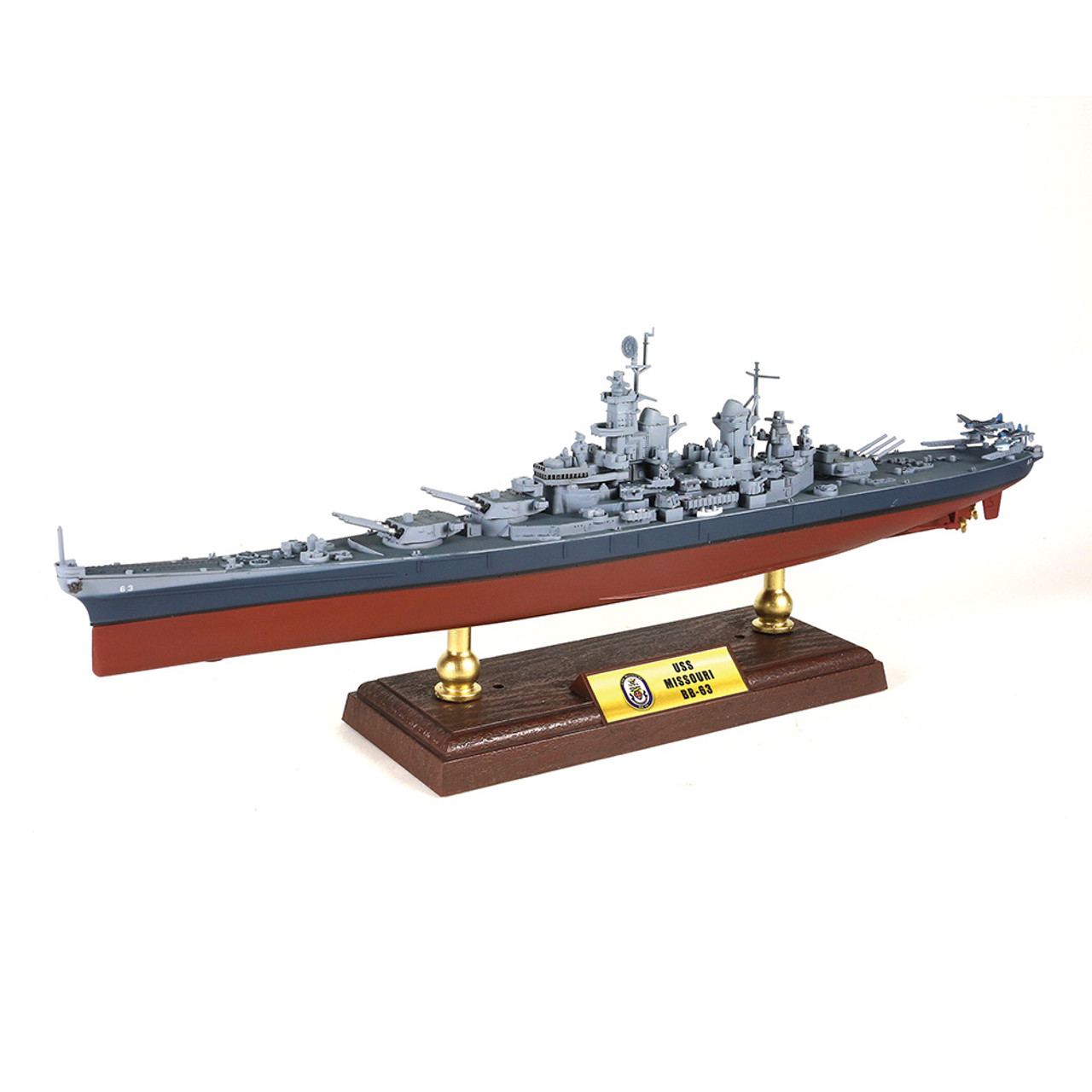 uss missouri diecast model