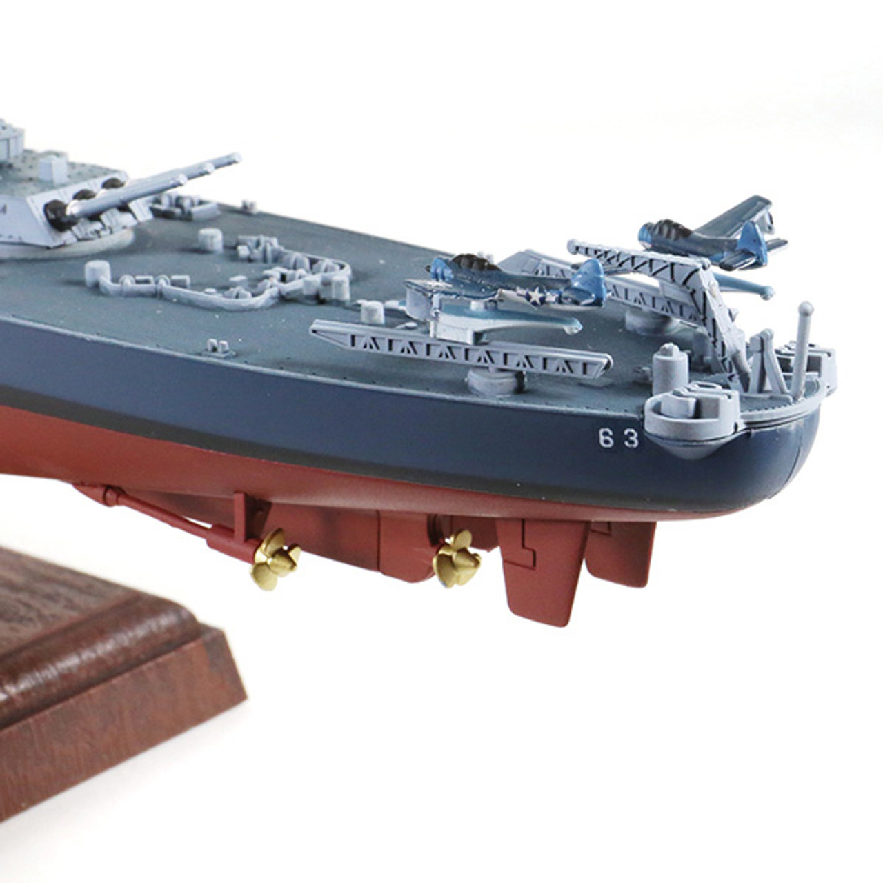 uss missouri diecast model