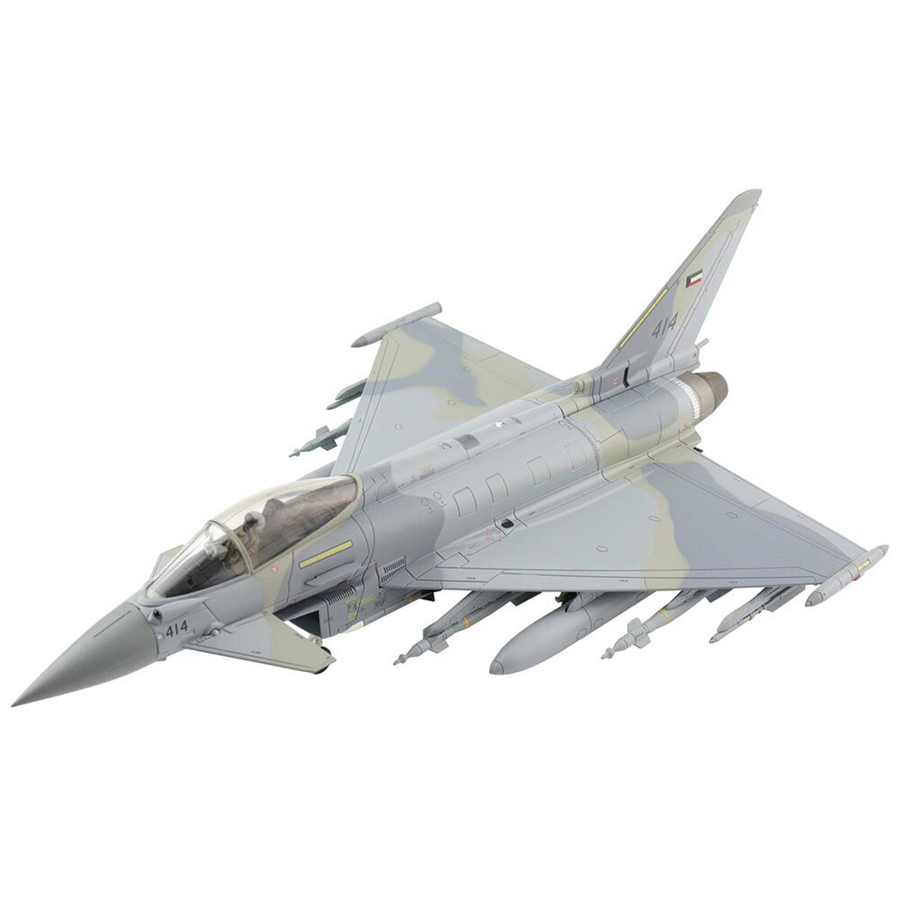 Eurofighter Typhoon 1/72 Die Cast Model - HA6619 Kuwait Air Force (pseudo  scheme)