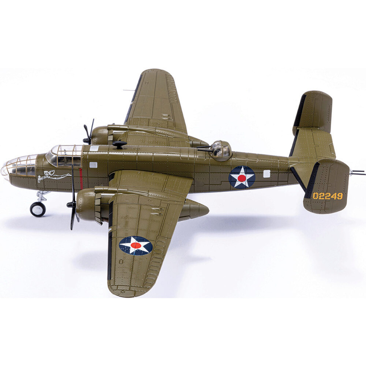 B-25B MITCHELL 1/72 DIE CAST MODEL - AF1-0111A U.S. ARMY, “HARI KARI-ER”  DOOLITTLE RAID, 1942