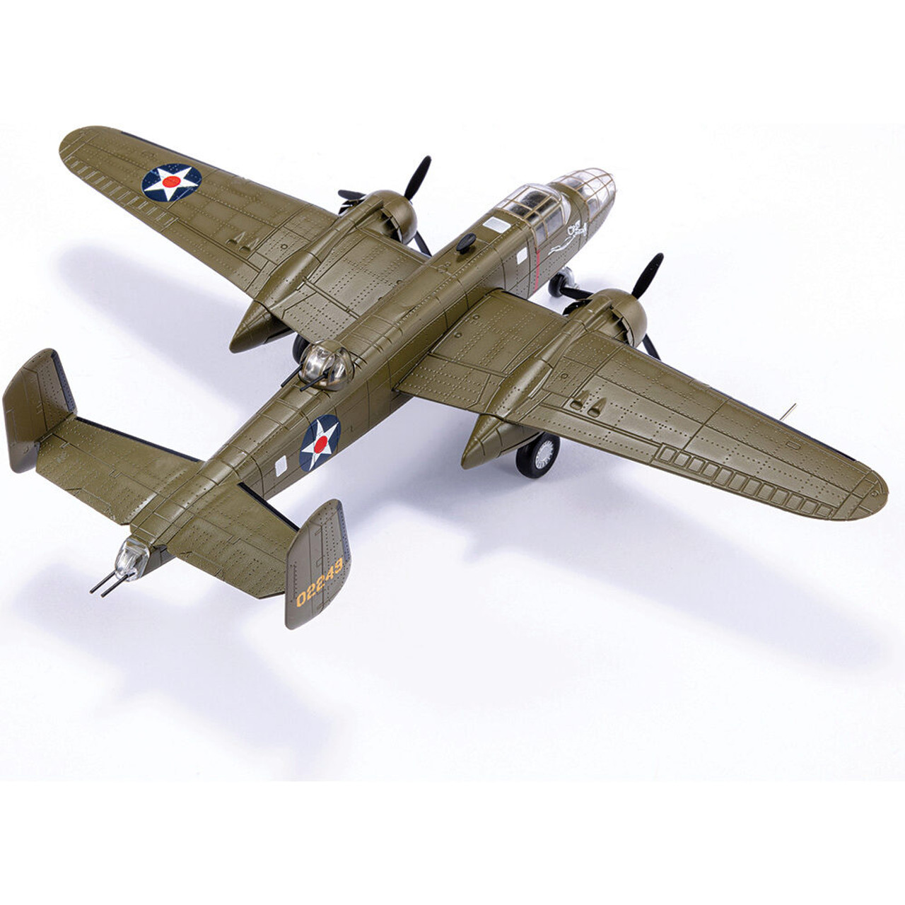 B-25B MITCHELL 1/72 DIE CAST MODEL - AF1-0111A U.S. ARMY, “HARI KARI-ER”  DOOLITTLE RAID, 1942