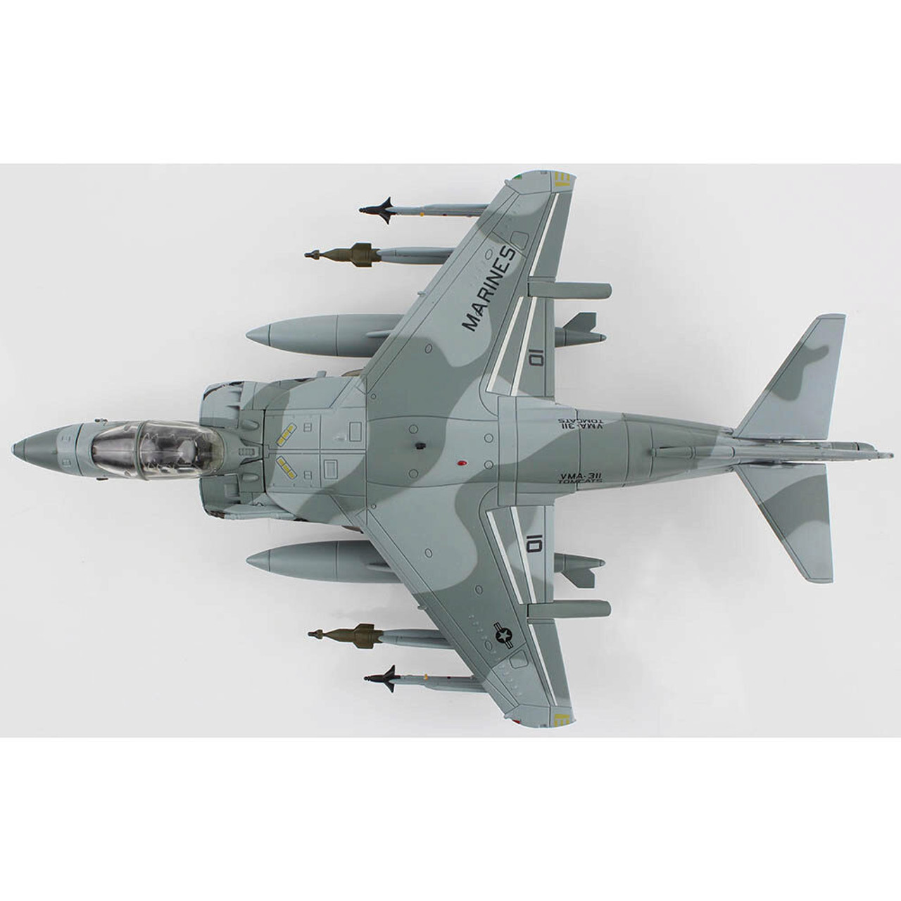 AV-8B Harrier II 1/72 Die Cast Model - HA2625 VMA-311, King Abdul