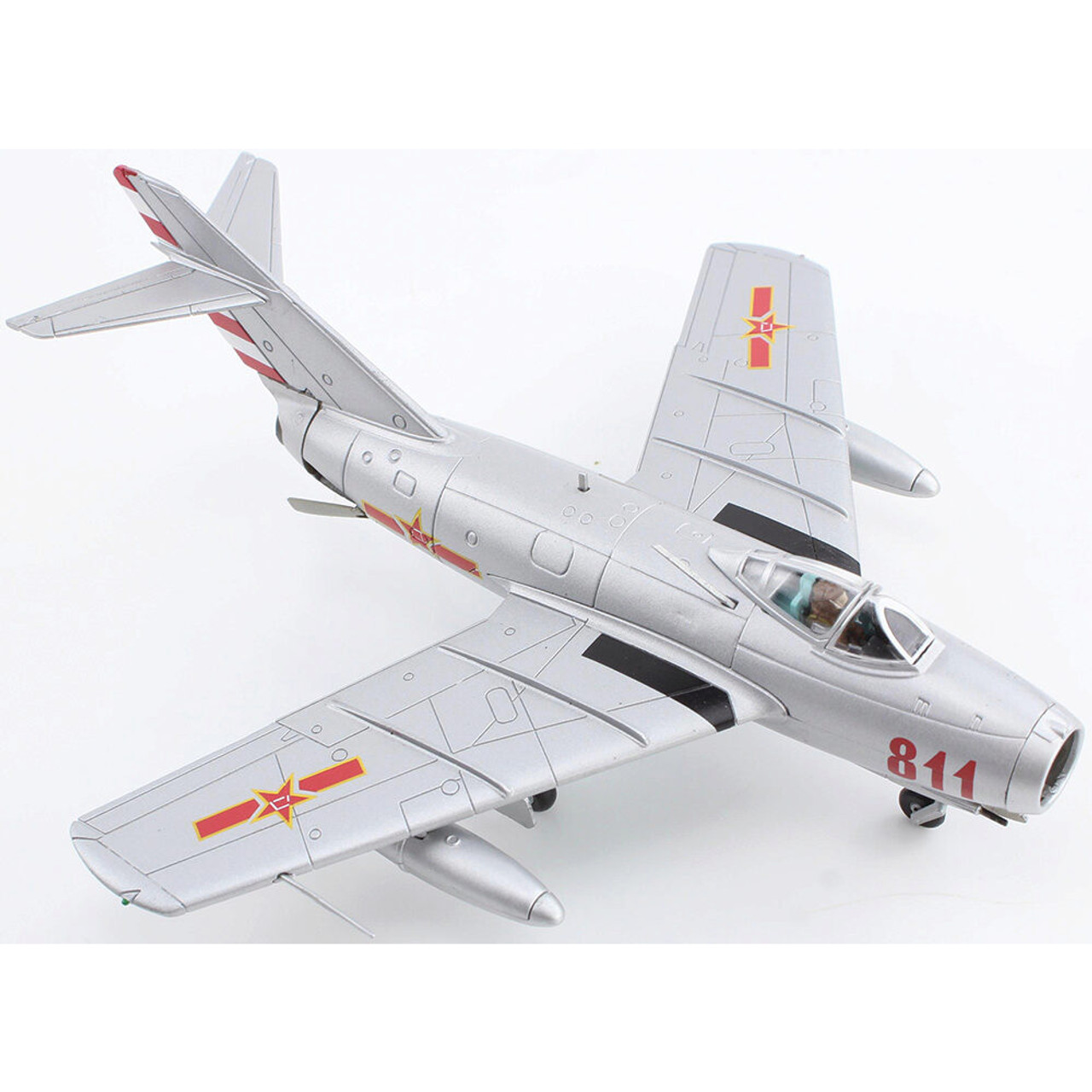 MIG-15bis 1/72 Die Cast Model - HA2421 Lt. V. I. Chizh, 72nd GvIAP