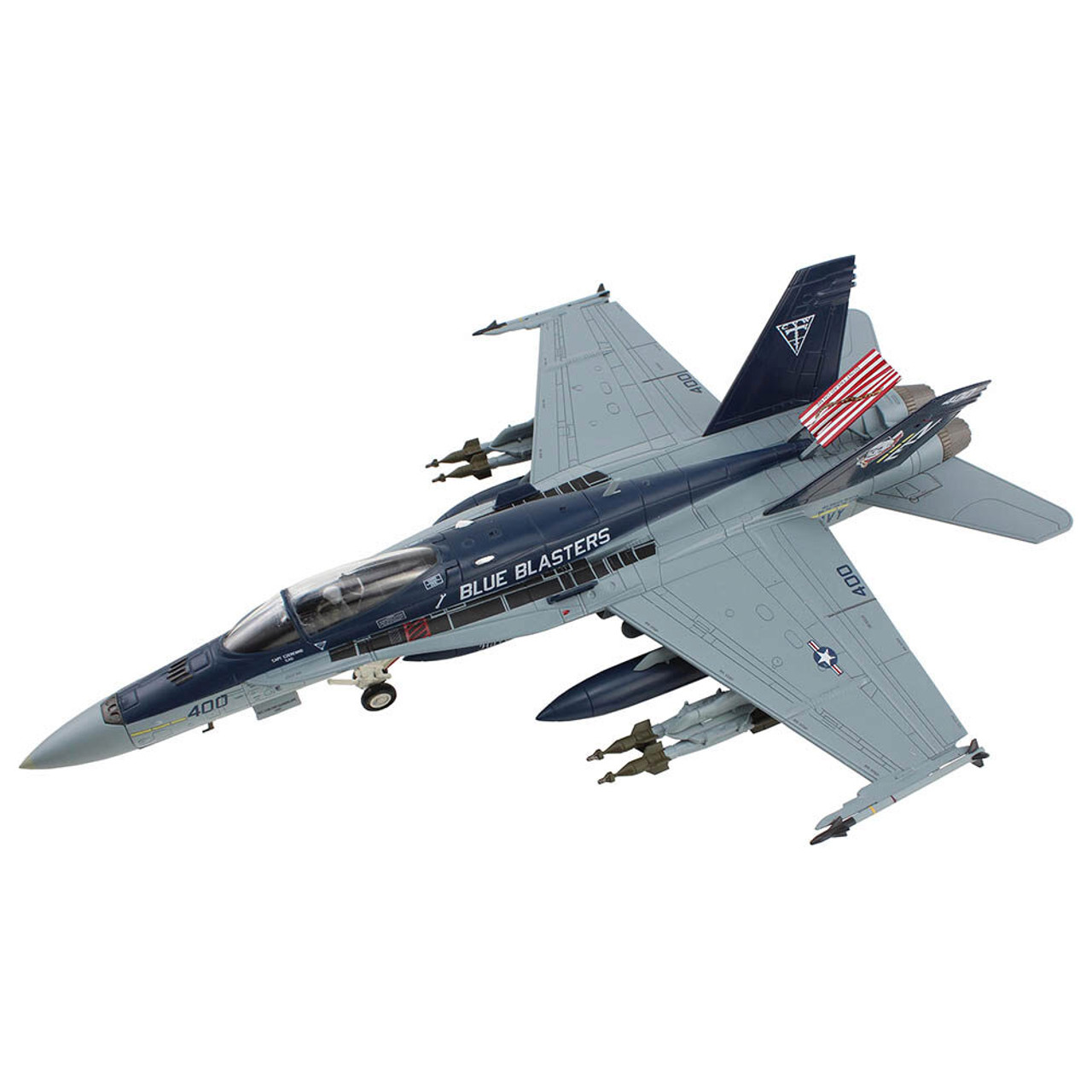 F/A-18C Hornet 1/72 Diecast Model - HA3580 VFA 34 Blue Blasters