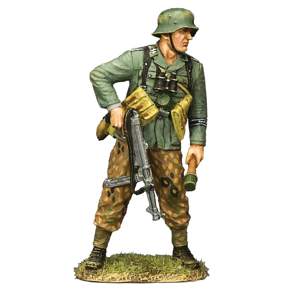 Figurine King & Country BBG-126 The Squad Leader – 1 Pièce – Plomb Peint
