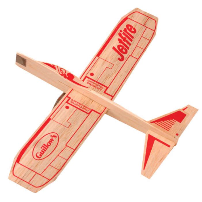 43-1 Balsa Wood Biplane Guillow Gliders