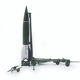 V-2 Rocket with Meillerwagen and Brennstand 1/72 Model Main Image