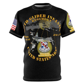 327th Glider All-Over Design T-Shirt Main  