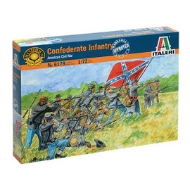 Confederate Infantry 1/72 Figures Main Image