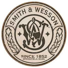 Smith & Wesson Round Metal Sign Main Image