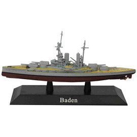 SMS Baden Battleship 1/1250 Die Cast Model - 1915 Main  