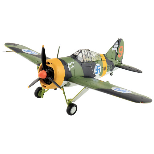 B-239 Buffalo 1/48 Die Cast Model - HA7013 1st Lt Hans Wind, 3/LeLv 24, Finnish Air Force, March 1944 Alt Image 1