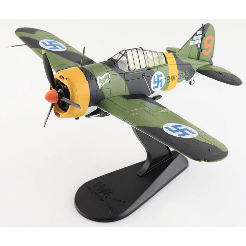 B-239 Buffalo 1/48 Die Cast Model - HA7013 1st Lt Hans Wind, 3/LeLv 24, Finnish Air Force, March 1944 Alt Image 3