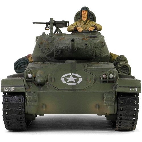 M24 Chaffee 1/32 Die Cast Model 36th TB 8th AD Fheinberg Germany 1945 Alt Image 7