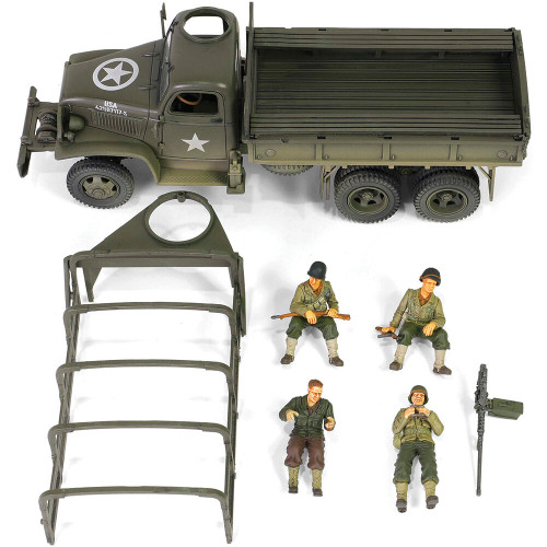 GMC CCKW 353 6x6 2-1/2 Ton Truck 1/72 Die Cast Model - Open Top Alt Image 8