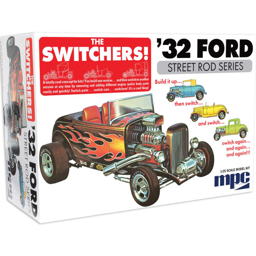 1932 Ford Switchers Roadster/Coupe 1/25 Kit Main Image