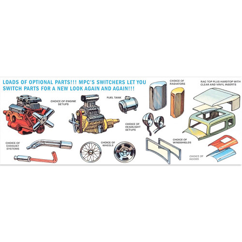 1932 Ford Switchers Roadster/Coupe 1/25 Kit Alt Image 1