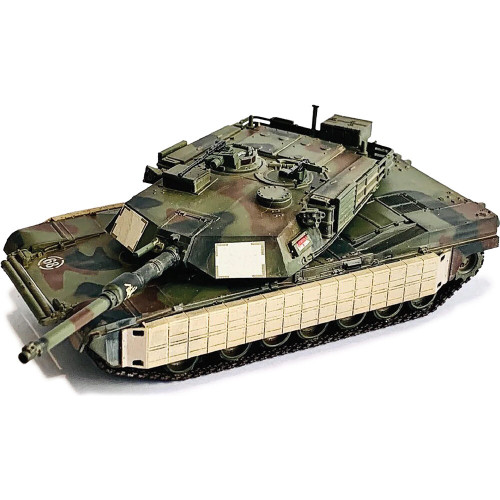 M1A1 AIM Abrams Tank with TUSK 1/72 Plastic Model Main Image